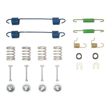 Dynamic Friction Co Drum Brake Hardware Kit, Rear 370-67003